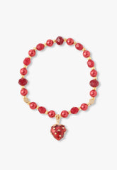 Sweet Strawberry Charm Bracelet - Anna Sui Outlet