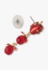 Strawberry Delight Dangling Earrings - Anna Sui US