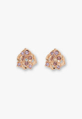 Enchanted Rose Earrings - Rose Gold - Anna Sui Sale
