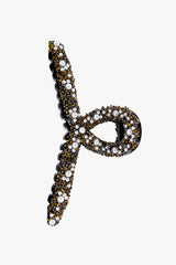 Large Jewel French Pearl Jaw Clip - Anna Sui US