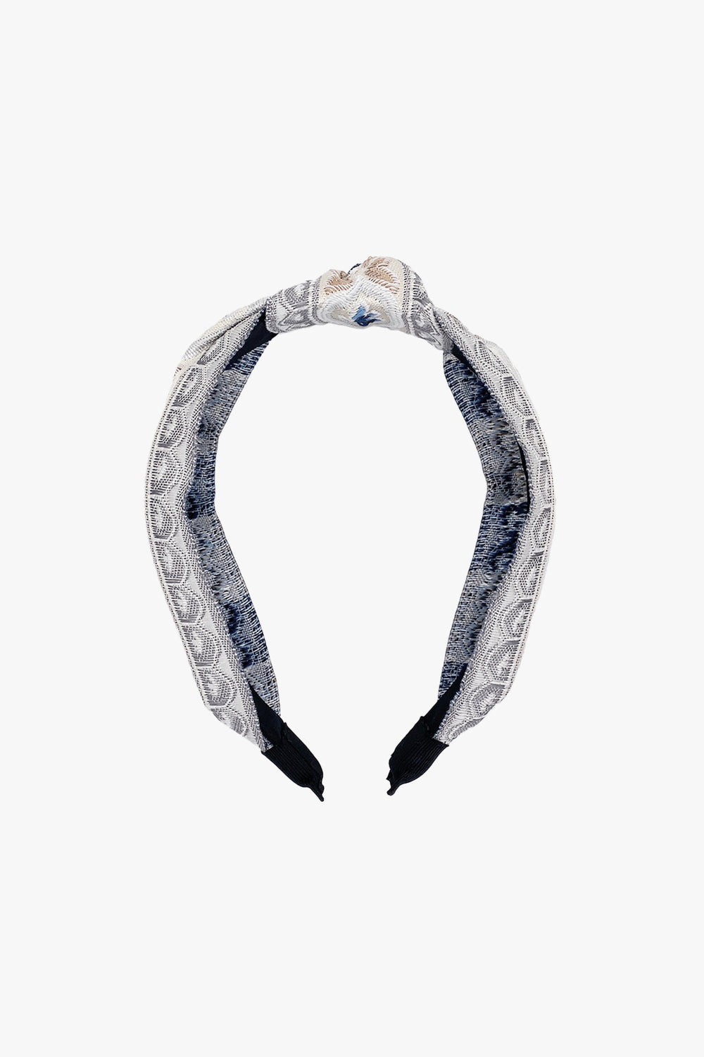 English Floral Tapestry Embroidered Handband - Anna Sui Sale