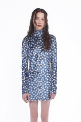 Posie Stretch Velvet Turtleneck Dress - Anna Sui Discount