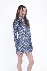 Posie Stretch Velvet Turtleneck Dress - Anna Sui Discount
