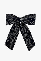 Berry Crepe Bow Hair Clip - Anna Sui Online
