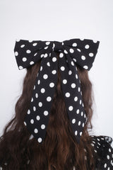 Polka Dot Bow Hair Clip - Anna Sui Sale
