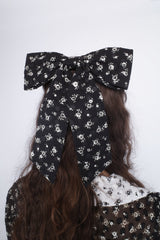 Ditsy Dot Chiffon Bow Hair Clip - Anna Sui Outlet