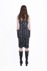 Rosetti Mesh Ruched Tie Dress - Anna Sui Discount