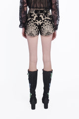 Beardsley Tapestry Shorts - Anna Sui Discount