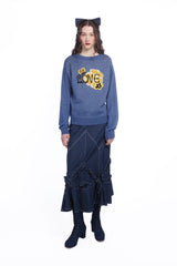 Knitwear Love Sweater Cornflower - Anna Sui US