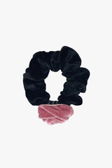 Velvet Rosette Scrunchie - Pink - Anna Sui US