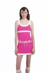 Cabana Terry Belted Dress - Anna Sui US
