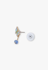 Aqua & Lavender Butterfly Earrings - Anna Sui US