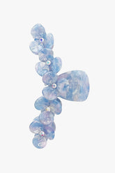 Gemstone Blossom Large Jaw Clip - Blue - Anna Sui Online