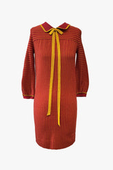 Vintage Sixties Knit Striped Dress - Anna Sui US