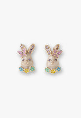 Pastel Bunny Stud Earrings - Anna Sui Discount