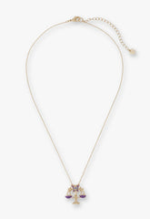 Libra Zodiac Necklace - Anna Sui Sale
