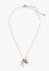 Aquarius Zodiac Necklace - Anna Sui Sale