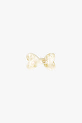 Love Puff Bow Side Clamp- Ivory - Anna Sui Outlet