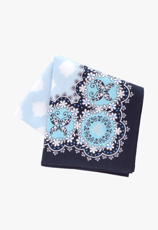 Butterfly Boarder Handkerchief - Anna Sui Outlet
