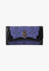 Lacey Roses Wallet - Purple - Anna Sui US