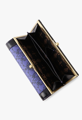 Lacey Roses Wallet - Purple - Anna Sui US