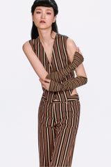 Venetian Stripe Arm Warmers - Anna Sui Outlet