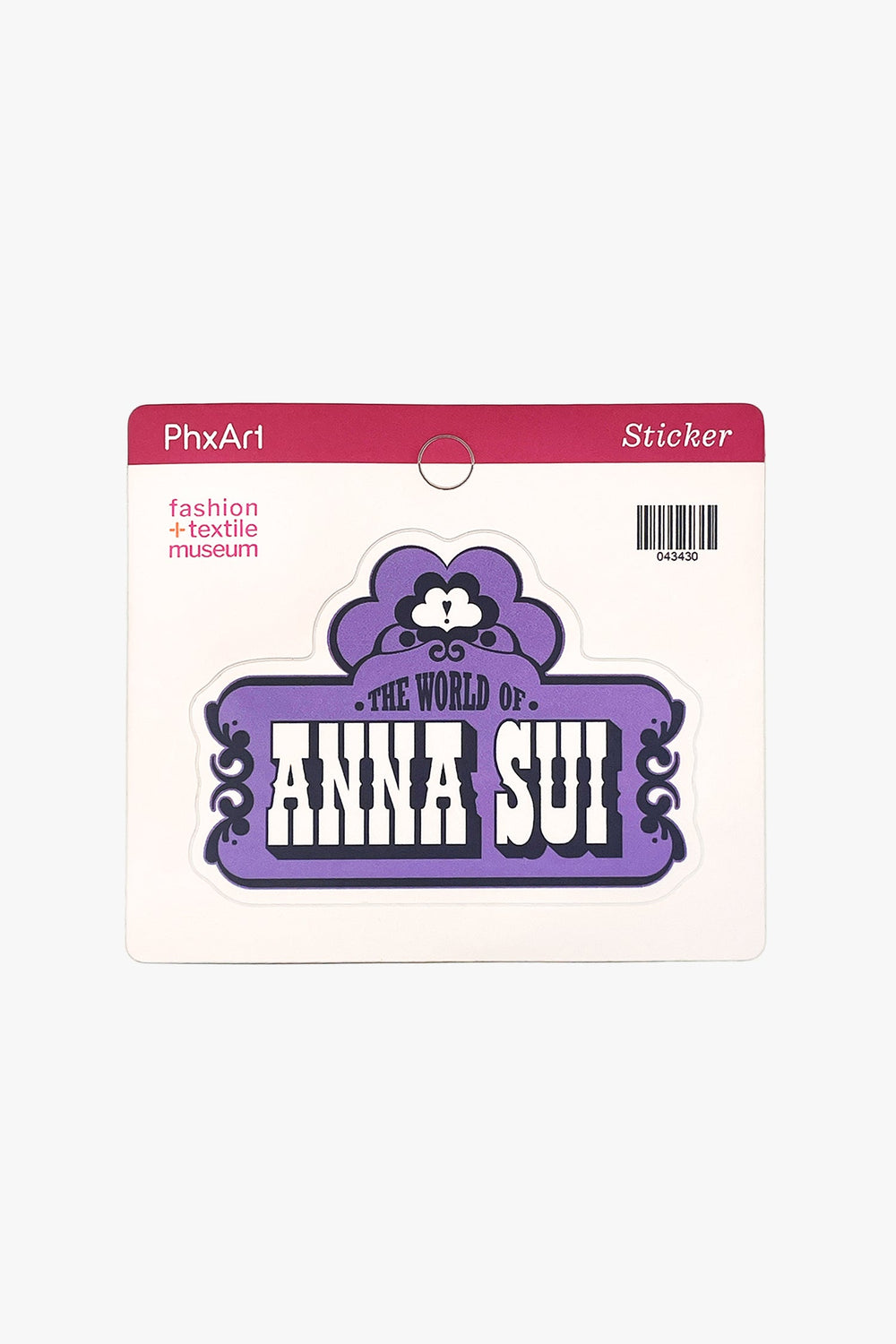 The World of Anna Sui Exhibition Sticker - Anna Sui Outlet