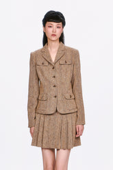 Herringbone Jacket - Anna Sui Outlet