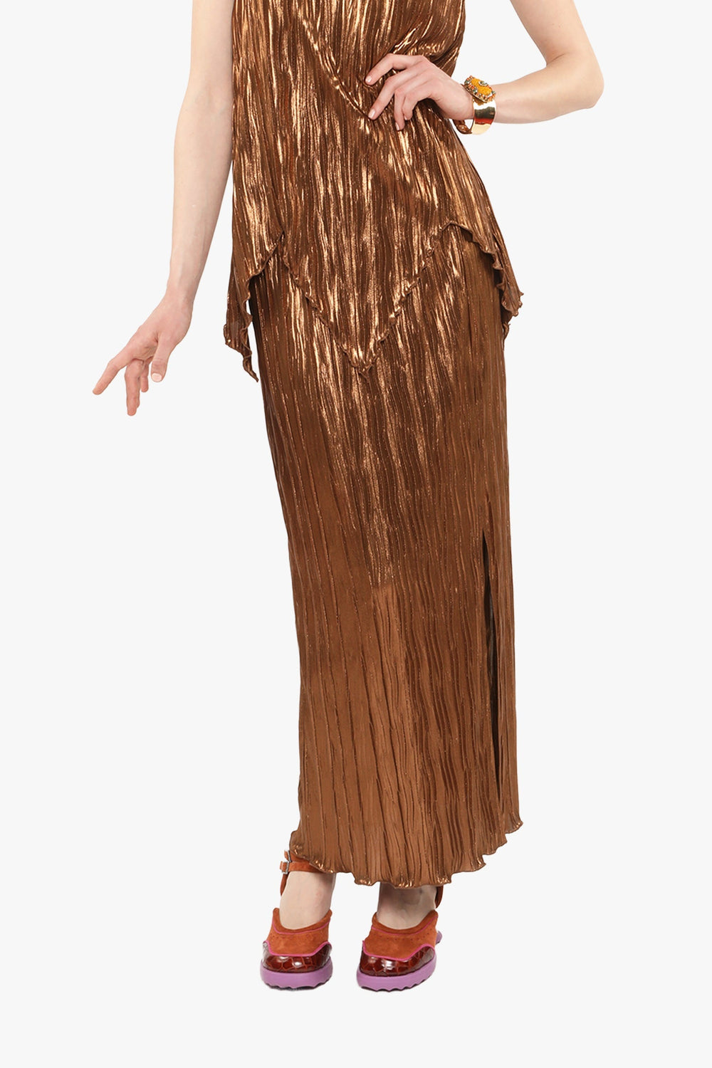 Pleats Skirt - Anna Sui US