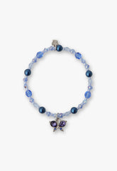 Butterfly Charm Bracelet - Silver - Anna Sui Online