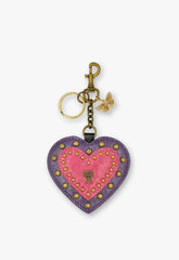 Purple Heart Bag Charm - Anna Sui Sale