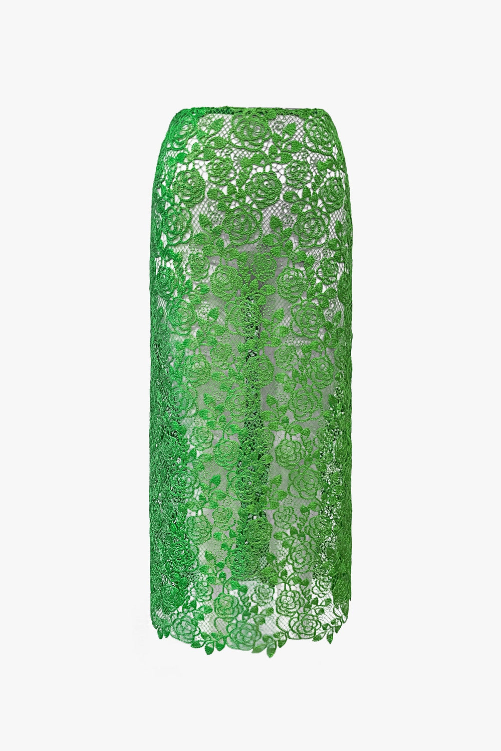 Rose Crochet Lace Skirt - Anna Sui Outlet