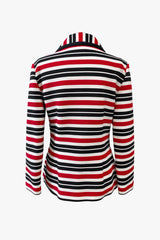 Vintage Butte Knit Striped Blazer - Anna Sui Online