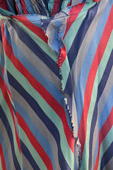 Vintage Silk Crepe De Chine With Smocking Top - Anna Sui Outlet