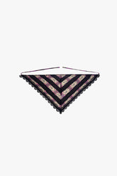 Cameo Stripe Print Headscarf - Anna Sui Online