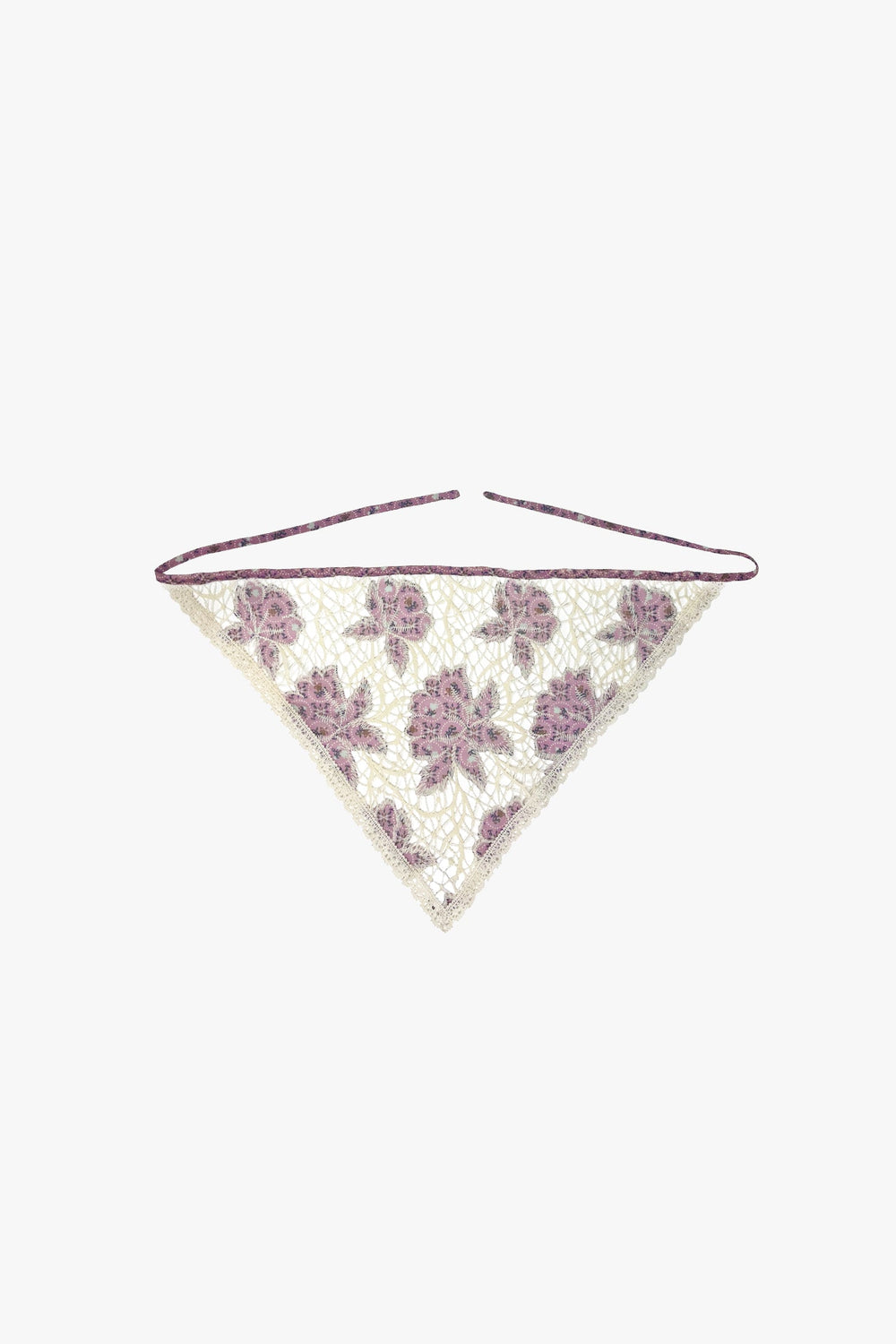 Medallion Floral Lace Headscarf - Anna Sui Discount