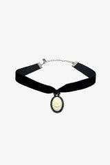 Rose Drop Choker Necklace - Ivory - Anna Sui Discount