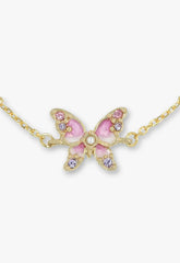 Shining Butterfly Bracelet - Pink Gold - Anna Sui Outlet