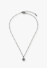 Shining Butterfly Necklace - Purple Gunmetal - Anna Sui Outlet