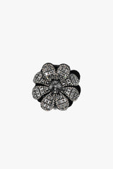 Swarovski Flower Jaw - Hematite - Anna Sui Online