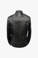 Vintage Reed Sportswear Black Leather Jacket - Anna Sui Discount