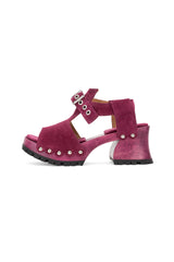 John Fluevog x Anna Sui Clog Sandals - Purple - Anna Sui Sale