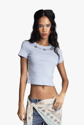 Studded Baby Tee - Anna Sui Online