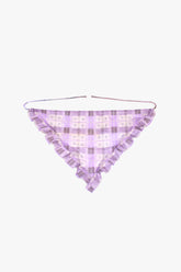 Plaid Blossom Bandana - Anna Sui US