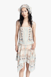 Heritage Scarf Print Dress - Anna Sui Discount