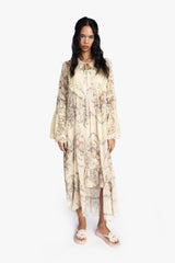 Spirit Bloom Chiffon Peignoir - Anna Sui Outlet
