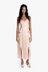 Damask Rose Brocade Slip Dress - Anna Sui US