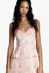 Damask Rose Brocade Slip Dress - Anna Sui US