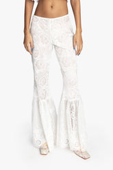 Cottage Rose Lace Pants - Anna Sui US