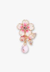 Cherry Blossom Dangling Earrings - Anna Sui Outlet